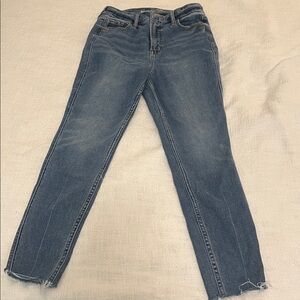 Old Navy Women's Rockstar Super Skinny Light Blue Jeans. NWOT High Rise Size 6